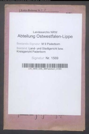 Erblasser: Reker, Bartholomäus; Erblasser: Reker, Anna, geb. Klösener: