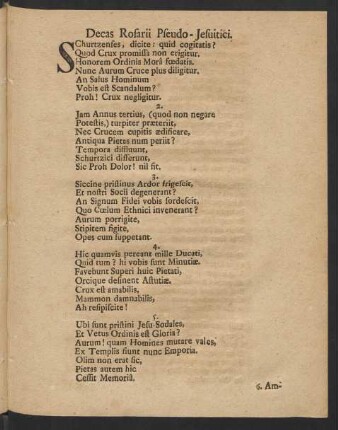 Decas Rosarii Pseudo-Jesuitici