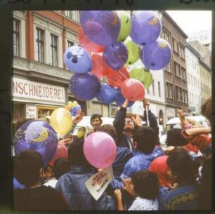 Diapositiv: Dresdener Straße, September 1984