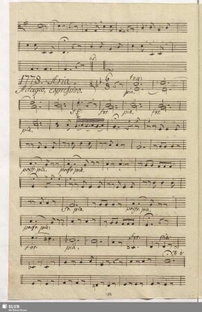 1778. Aria: Scalza al suon di rozze avene / Seydelmann, F.