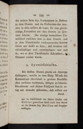 159-160, 3. Syenitschiefer