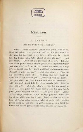Volmari Porkka's Tscheremissische Texte