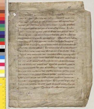 Confessiones - Studienbibliothek Dillingen XV Fragm. 10