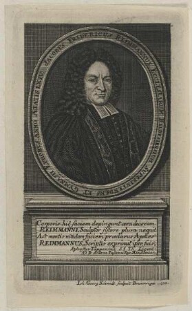 Bildnis des Jacob Friedrich Reimann