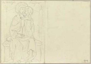 Eine Maestà unweit Spello