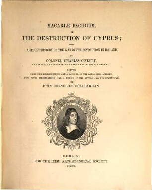 The Irish Archaeological Society. 13. 1850