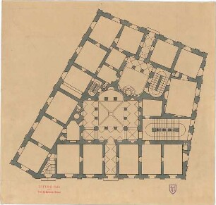 Hofmann, Theobald; unbekannte Gebäude - Grundriss