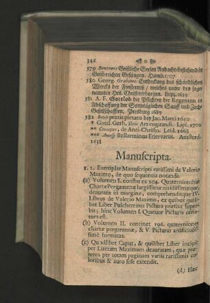 Manuscripta.