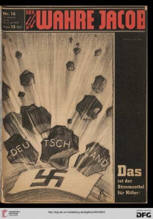 Nr. 16 (9. Juli 1932)