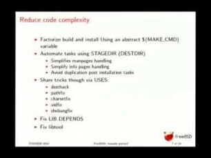 FreeBSD: toward ports v2: Trimming the biggest bonsai