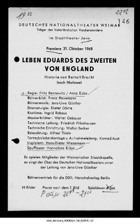 Leben Eduards des Zweiten von England