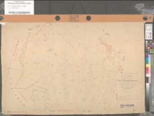 Urkarte der Flur 2 der Katastergemeinde Hiddenhausen