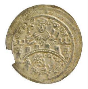 Münze, Brakteat, Pfennig, 1142 - 1153