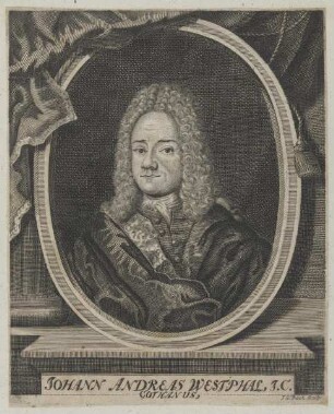 Bildnis des Johann Andreas Westphal