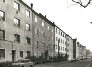 Freiberg (Sachsen), Dammstraße 21/25. Wohnhäuser (um 1925)