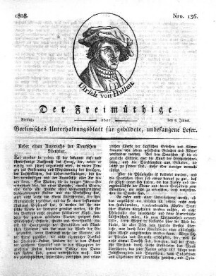 Nro. 136, Freitag,den 8. Julius 1808