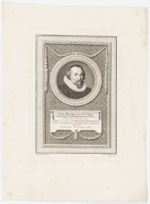 Bildnis des Ioh. Henricus Ottius