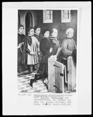 Die Stifter des Altars