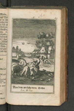 Von dem verlohrnen Sohn.