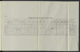 Anlage 8. Belastung durch die Unfälle während des Jahres 1912.