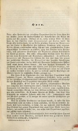 Handwörterbuch der Physiologie mit Rücksicht auf physiologische Pathologie : mit Kupfern und in den Text eingedruckten Holzschnitten, 2