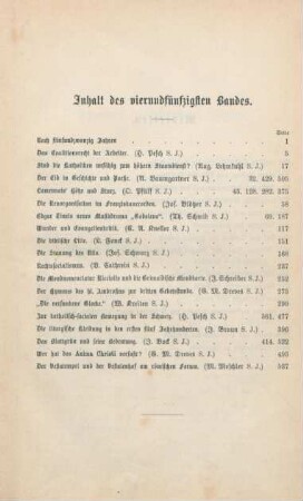 III Inhaltsverzeichnis