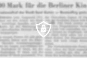 1700 [Name maskiert] die Berliner Kinder