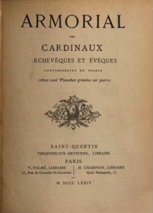 Armorial des cardinaux, archevêques et évêques contemporains de France