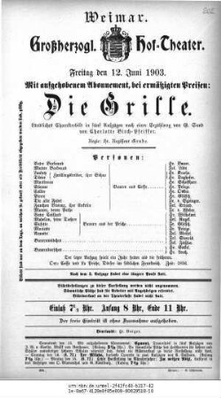 Die Grille