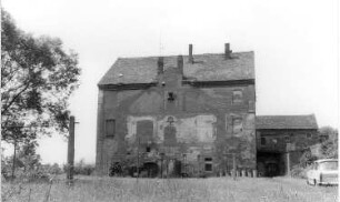 Görlitz-Weinhübel (bis 1936 Leschwitz). Ehemalige Tuchfabrik, frühere Mühle