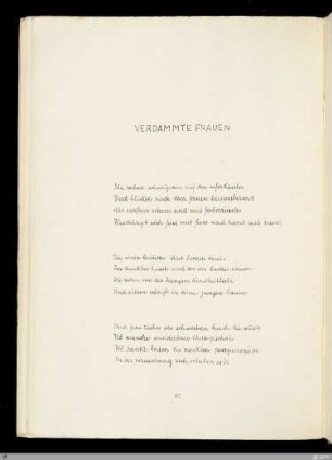 Verdammte Frauen