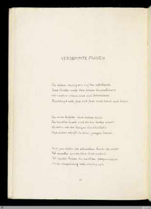 Verdammte Frauen