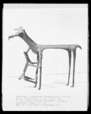 Hirsch und Hund