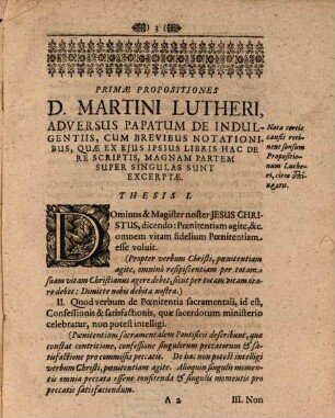 Disp. theol. iubilaea de indulgentiis pontificiis