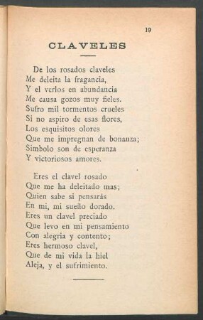 Claveles
