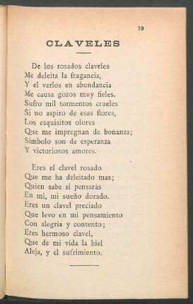 Claveles