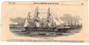 Landing of the "President" at Toulon