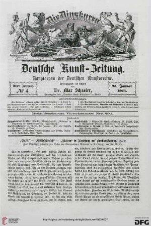 Nr. 4 (25. Januar 1863)