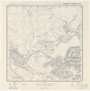 Grafenberg-Ost, Deutsche Grundkarte, Blatt 13