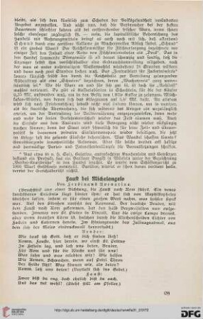 31: Faust bei Michelangelo