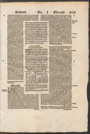 Incipit Zacharias propheta.