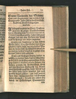 [Vom Evangelischen Jubel-Fest.]