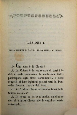 Catechismo intorno alla chiesa cattolica, ad uso del popolo