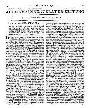 Boden, J. H.: Rechenbuch für gemeinnützige Fälle. Celle: Schulze 1795