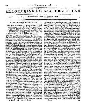 Boden, J. H.: Rechenbuch für gemeinnützige Fälle. Celle: Schulze 1795