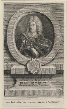 Bildnis des Charles Jerome de Cisternay du Fay
