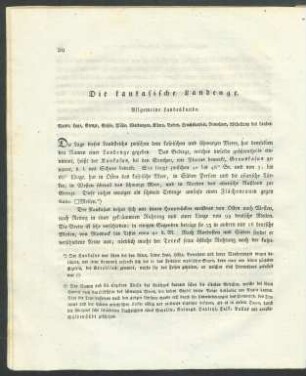 Die kaukasische Landenge.