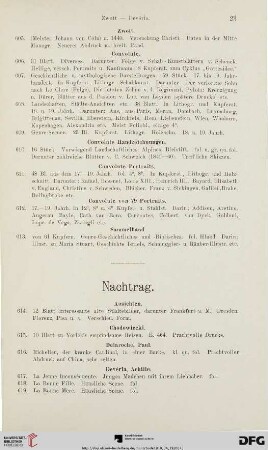 Nachtrag (Nr. 614-635)