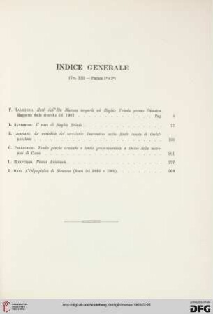 Indice generale