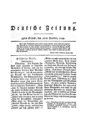 Flüchtige Reise : (Fortsetzung)